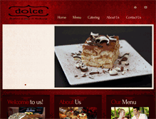 Tablet Screenshot of dolce-caffe.com